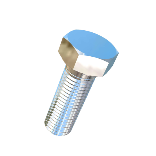 Titanium M12-1.5 Pitch X 35mm Allied Titanium Hex Head Bolt (No Dimple)